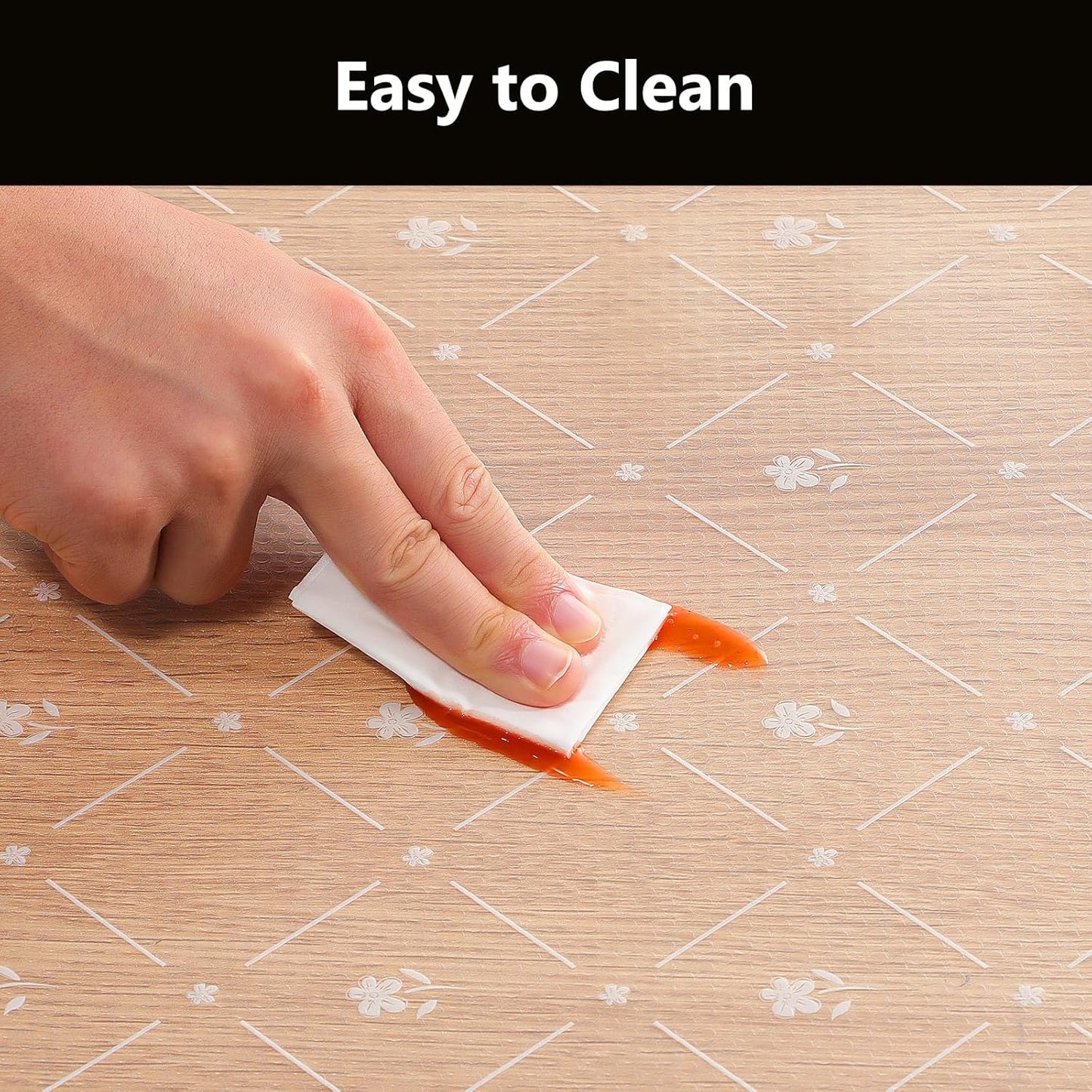 INNOLITES Shelf Liners for Kitchen Cabinets, Non Adhesive Drawer Cabinet Liner, Waterproof Oil-Proof Non-Slip Shelf Liner for Kitchen Pantry Refrigerator 11.8" x 118"