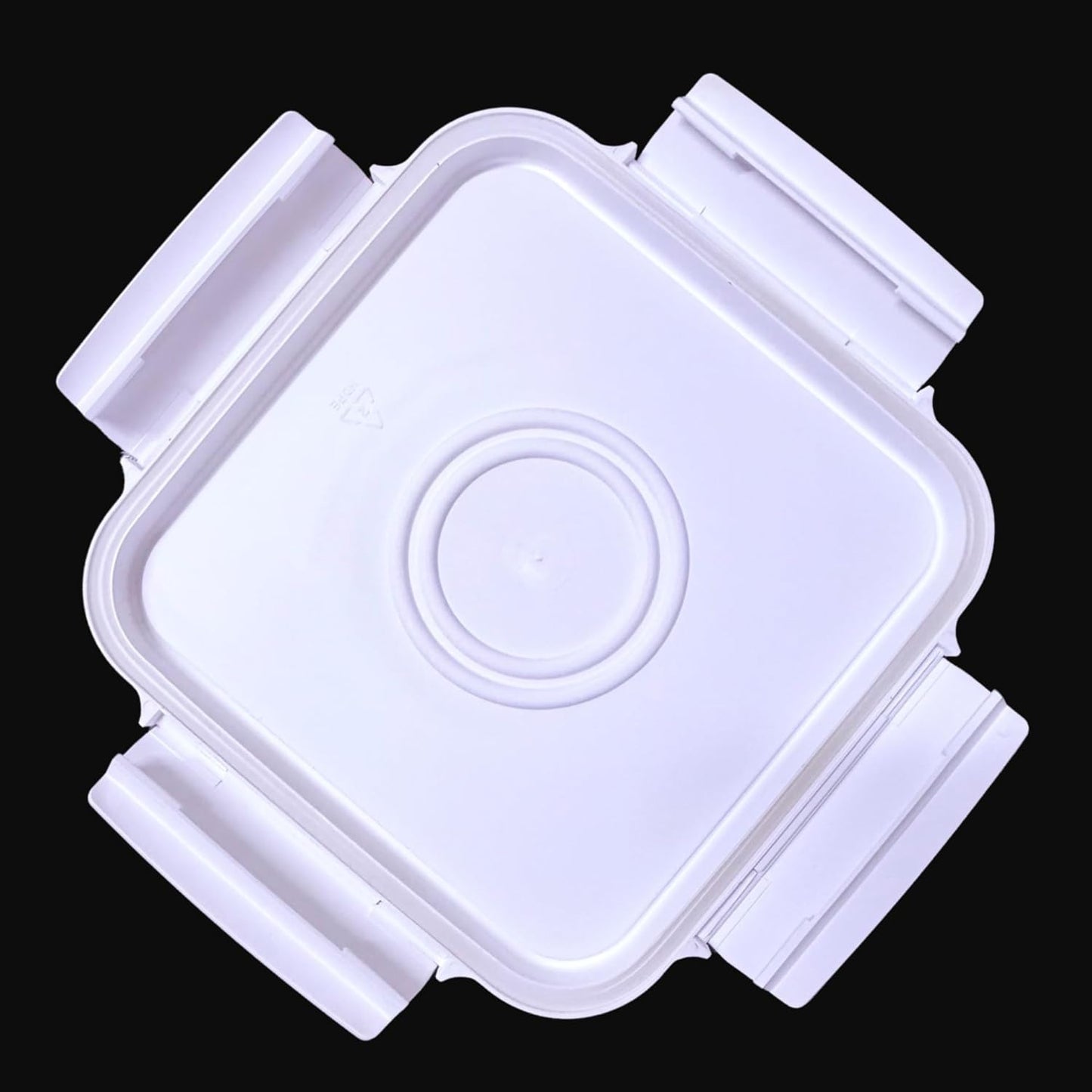 House Naturals 4 Gallon Square Food Grade Bucket Pail with Plastic Handles and Lid (Pack of 3) Made in USA containers (Yellow-Green-Red)