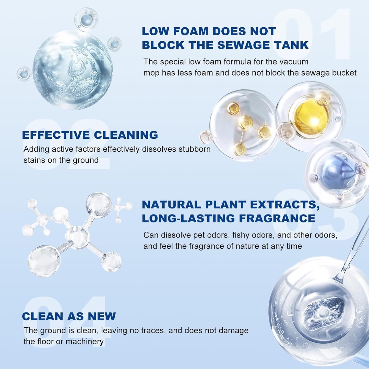 10 Bottles Compatible with Tineco Cleaning Solution Pet 500ml Per Bottle Lavender Scents Floor Cleaner Compatible with All Robot Vacuums with Mopping and Cordless Wet/Dry Vacuum (Lavender)