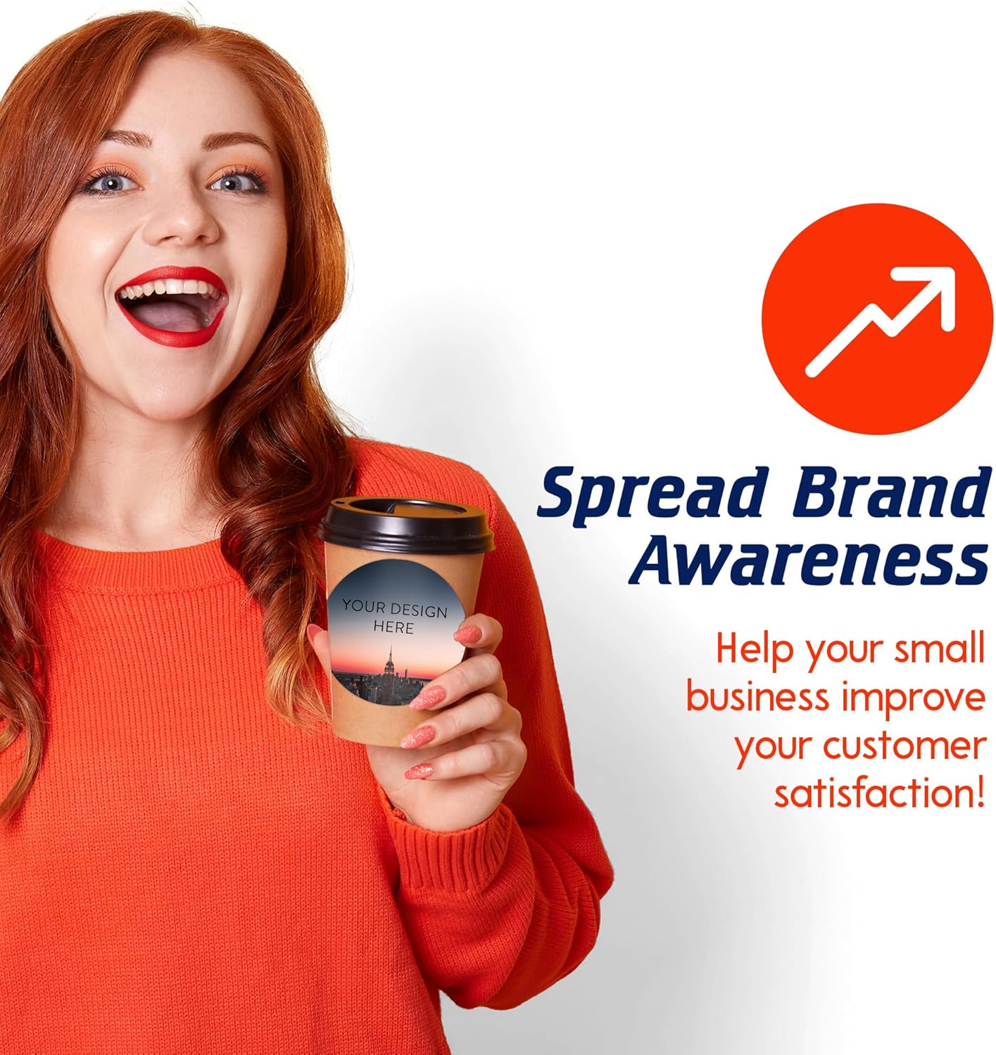 100 Custom Vinyl Stickers - Upload Your own Image, Text, Design, Logo - Personalized Logo Labels for Handmade, Packaging, Bottle, Jars, Candle, Brand Stickers (City, 1x1)